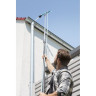 Очиститель для желобов с телескопической рукояткой GARDENA (насадка для комбисистемы) 03651-30.000.00